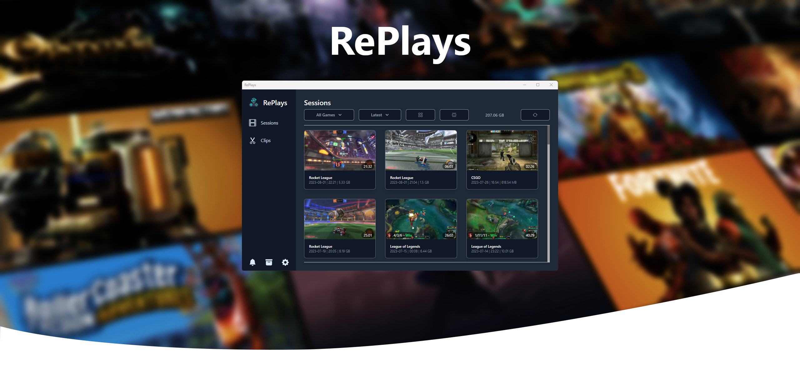 RePlays application